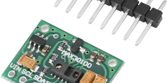 ماژول ضربان قلب و سطح اکسیژن قلب MAX30100